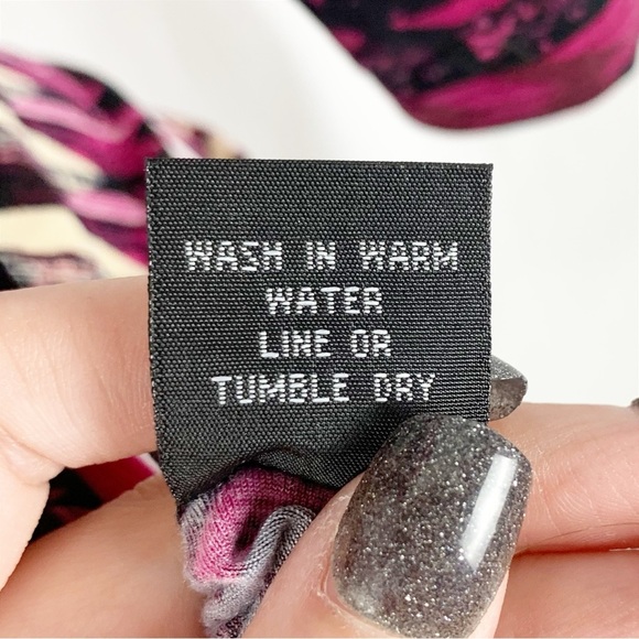 🎀 NWT Fiori Fuchsia Multi Geometric Print Tunic Top XL 🎀 - Picture 9 of 9